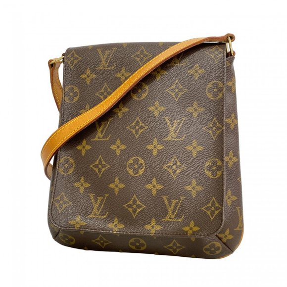 LOUIS VUITTON Brown Monogram Shoulder Bag - Picture 1 of 10